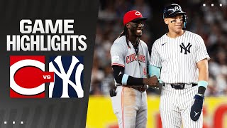 Reds vs Yankees Highlights 7224  MLB Highlights [upl. by Nobie]