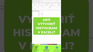 Excel Super Trik 048  Ako vytvoriť Histogram v Exceli 📊 shorts reiter [upl. by Xylina190]