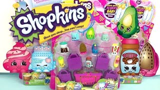 Shopkins Season 2 12 Pack with Ultra rare and special edition fluffy baby [upl. by Eniamret]