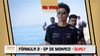 CLASSIFICAÇÃO PARA O GP DE MONACO DE FÓRMULA 2  LIVE TIMING  AO VIVO [upl. by Drisko799]