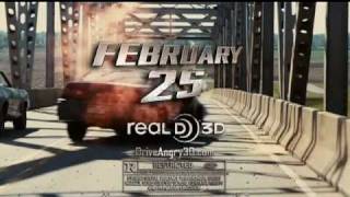 Drive Angry 3D Super Bowl Commercial [upl. by Yzmar]