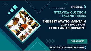 BEST WAY TO MAINTAIN THE CONSTRUCTION EQUIPMENT SKILL DO I CONSTRUCTION EQUIPMENT SKILL [upl. by Vento]