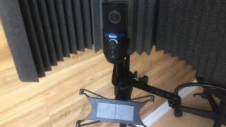 IK Multimedia iRig Mic Studio Review with Pocket Studio iPad app [upl. by Llerud]