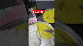 Karva ChauthSundaydinner m baya ta kadhi chawal or Aaj bhi dinner m kadhi chawal😋☺youtube shorts [upl. by Nadbus]