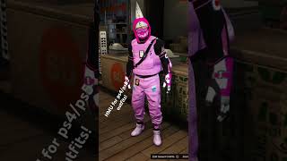 Gta 5 modded outfits showcase ps4ps5 xdev outfits [upl. by Catto861]