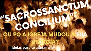 As Instuições do Vaticano II A liturgia [upl. by Cohligan]