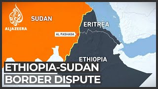 Tigray conflict highlights border dispute between Ethiopia Sudan [upl. by Onairpic]