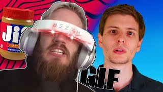 How to Pronounce GIF with PewDiePie Curb Your PewDiePie [upl. by Ennywg]