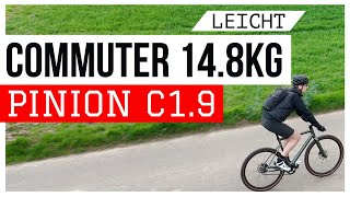 Das ist das erste Light  e Bike mit PINION SmartShift und Mahle X20  DESIKNIO nur 148kg [upl. by Ardnaxela]