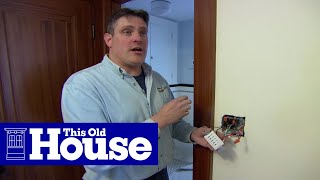 How to Install a Bathroom Fan  Ask This Old House [upl. by Minne310]