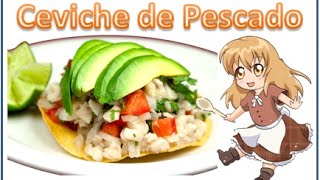 Ceviche de Pescado con Jugo de Limón y Naranja dulce  Fasilisisimo [upl. by Lark]