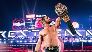 Seth Rollins cashes in Money in the Bank WrestleMania 31 [upl. by Viguerie624]