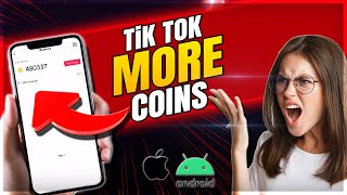 Get Free TikTok Coins  How I Got 50K Coins For Free on Tiktok 2024 [upl. by Damita758]