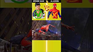 Aladdin vs spider man fact shorts aladdin vs spiderman facts shorts shortsfeed trendingshorts [upl. by Azer294]