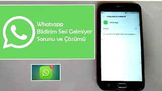 WhatsApp bildirimleri gelmiyor  ÇÖZÜM [upl. by Mercado]