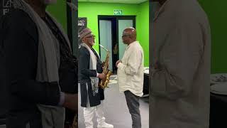 Sipho Hotstix Mabuse Bhudaza backstage [upl. by Ahseim75]