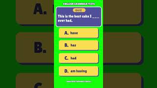 English Grammar Test  Check if you are smart future englishgrammar quiz toefl ielts [upl. by Aynad63]