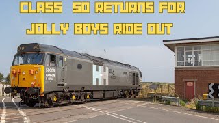 Class 50 Returns without load and [upl. by Babbie524]