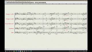 Swingle Bells  for brass quintet [upl. by Rosanna180]