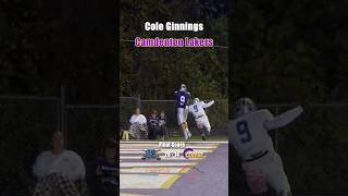 Cole Ginnings from Karson Durnin for the Camdenton Lakers Touchdown football lakeoftheozarkswill [upl. by Eiloj]