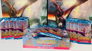 Lost Caverns of Ixalan Set booster box 1 MTG Official release 111723 [upl. by Airdnoed]