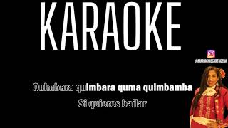 Celia Cruz  Quimbara Karaoke [upl. by Elconin]