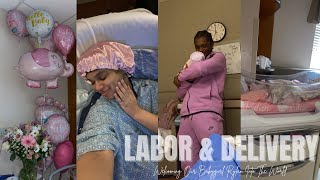 VLOG How My Labor amp Delivery Went [upl. by Ahsar306]