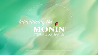 Monin 2024 Flavor Trends [upl. by Gylys]