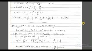 Sheet 1 True error approximate error amp propagation error [upl. by Nirik]