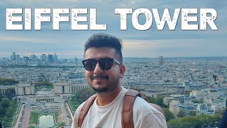 Exploring the Iconic Eiffel Tower  Travel Vlog [upl. by Havot]