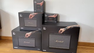 Marshall BluetoothLautsprecher 2022 Test Willen Emberton II Woburn III Stanmore III amp Acton III [upl. by Ythomit]