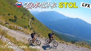 Stol Kobariski  MTB Slowenien 2 [upl. by Ecnerrot]