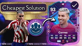 How to EASILY complete 93 TOTS Flashback Ángel Correa 🇦🇷💜 [upl. by Atsylac959]