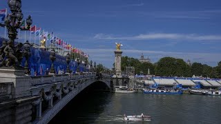 Triathlon training for Paris Olympics cancelled again over Seine pollution Is there a plan B [upl. by Gamages]