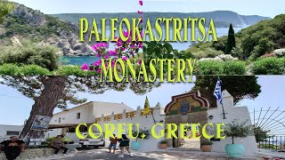 4K Paleokastritsa Monastery Corfu Greece [upl. by Sergei985]