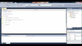 Microsoft Visual Studio C Tutorial 6 ExerciseLab 1 HD [upl. by Iz]