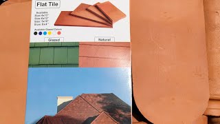 Modern Red Khaprail Design House Pvc Khaprail Palstic Khaprail Sheet Roof Tilesglazed color roof [upl. by Acinahs]