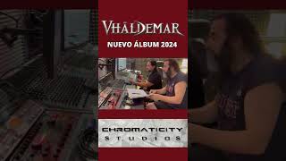 VHÄLDEMAR Recording new album at Chromaticity Studios [upl. by Llirret]