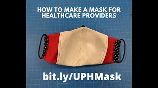 Instructional video for sewing the Olson mask COVID19 FaceMask FabricFaceMask facemaskpattern [upl. by Furlani]