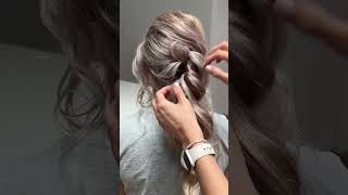 Quick Bridal Hair Tutorial✨ [upl. by Mcconaghy]