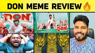 Don Meme Review Tamil  😭Bro Super Bro😭  100 Summer Blockbuster 🔥 [upl. by Wohlert561]