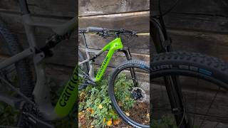 Cannondale Scalpel Carbon 2  Shimano Deore XT  Lefty Ocho shorts mtb cycling [upl. by Dorise]