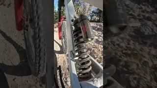 Marzocchi Bomber 58 Forks and CR shock in ACTION marzocchi dhmtb downhillbike mtb [upl. by Dronski]