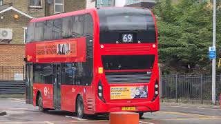 Buses at Walthamstow Central 02032024 [upl. by Eisus964]