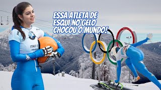 a talentosa atleta italiana de skeleton Alessia Crippa [upl. by Anneyehc]