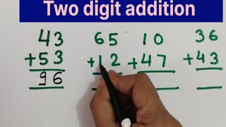 Two digit addition [upl. by Florentia]