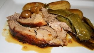 Recette gigot dagneau à la périgourdine facile [upl. by Naitsabas142]