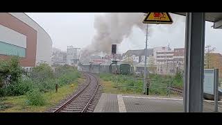 Bergischer Löwe Bahnhof Gummersbach Sonderfahrt nach Meinerzhagen 22102023 [upl. by Dick411]