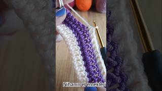 babyblanket babyvest crochettutorial crochet knitting handmade howto tejer diy tığişi [upl. by Atteloc]