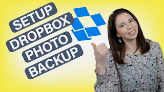 How to backup Photos on Dropbox  Dropbox Phone App Setup [upl. by Lyda98]